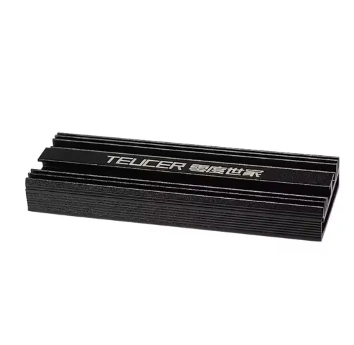 Dissipador de valor M2 SSD 2280, TEUCER Original, ligação de alumínio, tamanho 7 cm (Novo)