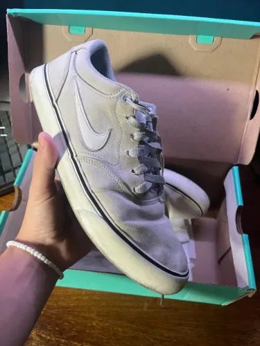 Tênis Nike SB Chron 2 Canvas Masculino - Cinza