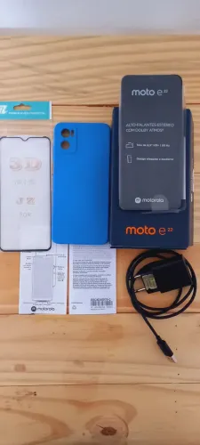 Celular MOTOE22 128GB IMPECÁVEL <br> COMPLETO! <br>? Aparelho muito bem conservado único dono .