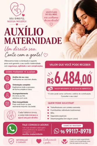 Auxílio maternidade 