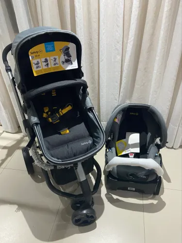 CARRINHO DE BEBÊ SAFETY MOISÉS NOVO SE USO