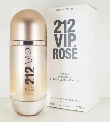 Perfume 212 VIP Rosé TESTER Carolina Herrera EDP 80ml Original novo lacrado