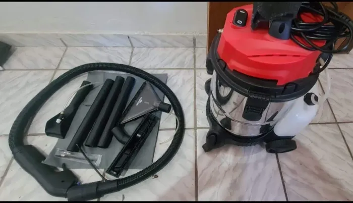 Extratora e Aspirador de Pó Profissional Inox ELWINOX 25l 1400w 220V