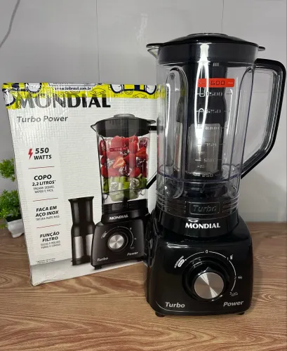 Liquidificador mondial + Filtro NOVO