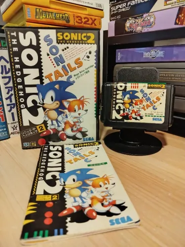 Sonic 2 Sega Mega Drive Original Completo JP
