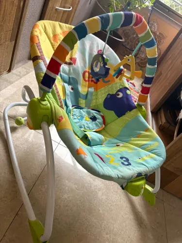 Cadeirinha balanço bebê Fisher Price