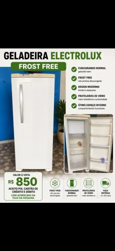 Geladeira Electrolux funcionando perfeitamente