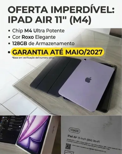 iPad Air 11 polegadas (M4)
