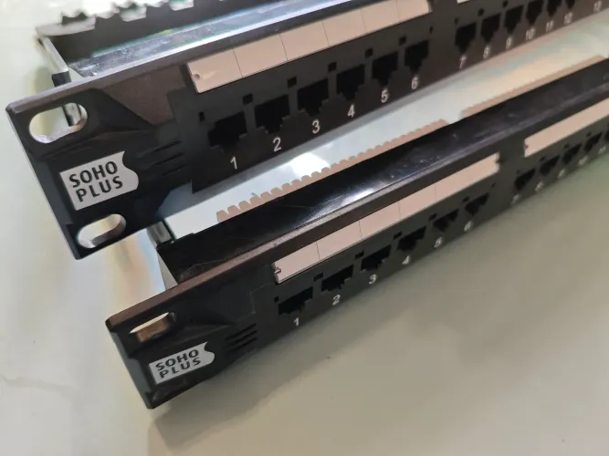 Patchpanel cat 6 Soho plus 24p