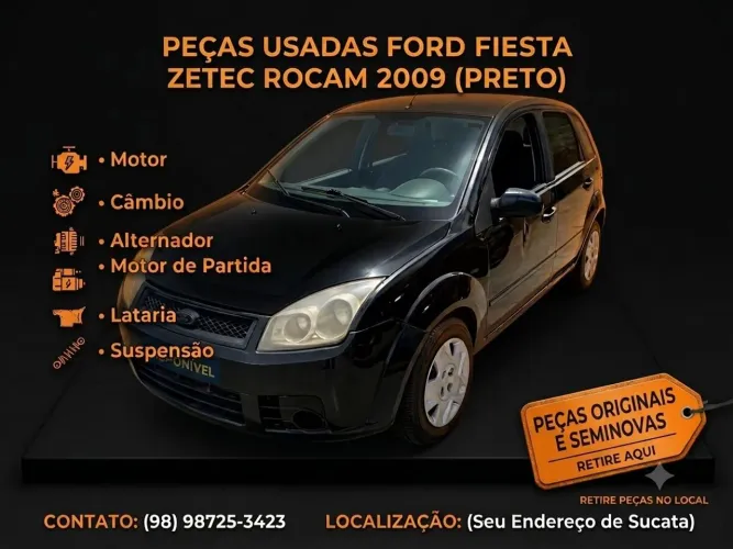 Sucata Fiesta ,Ford Ka Ecosport Zetec