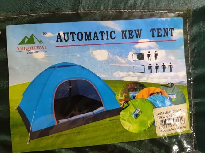 Barraca tenda automática camping