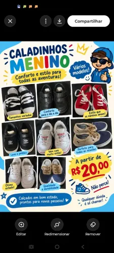 Calçadinhos menino