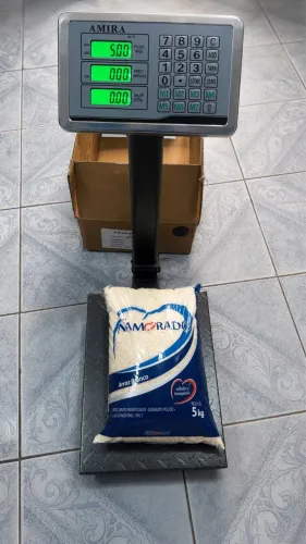 Balança digital 200kg base 30x40