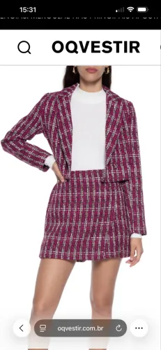 Conjunto tweed seiki