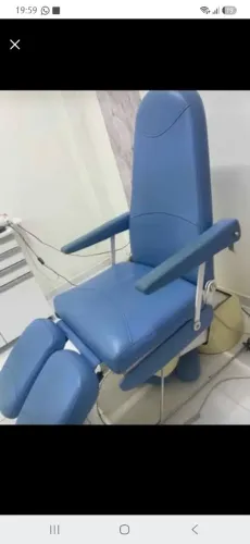 Cadeira podologia hidráulica