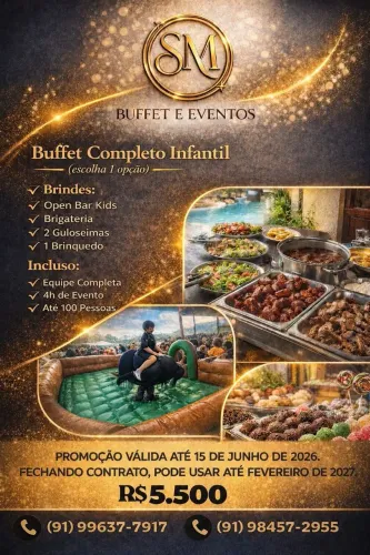 mega promoção do buffet