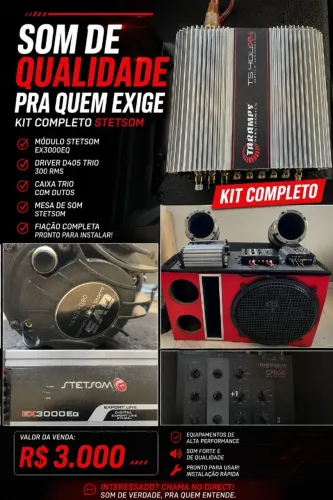 Caixa trio