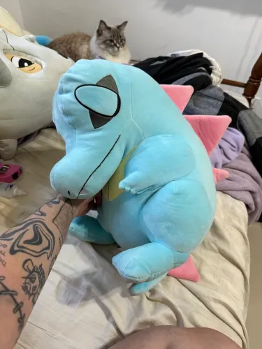 pelúcia pokemon totodile
