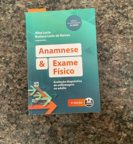 Livro Anamnese e Exame Físico seminovo