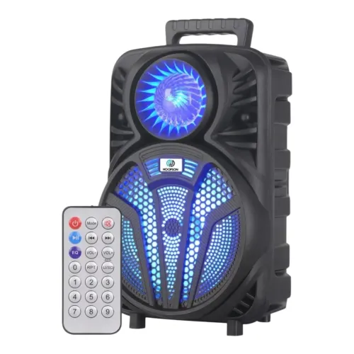 Caixa de Som Portátil Hoopsom Bluetooth Party USB FM