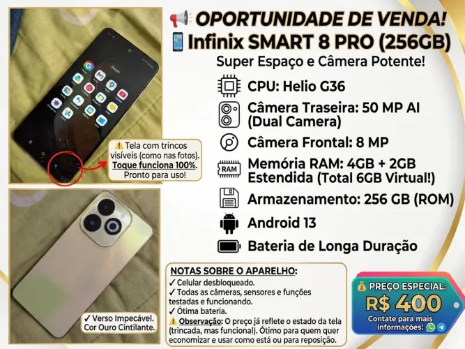 Infinix smart 8 pro