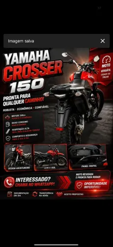 Pegar e rodar muitchega pra loja .....o conservada ...único dono .. CROSSER .......