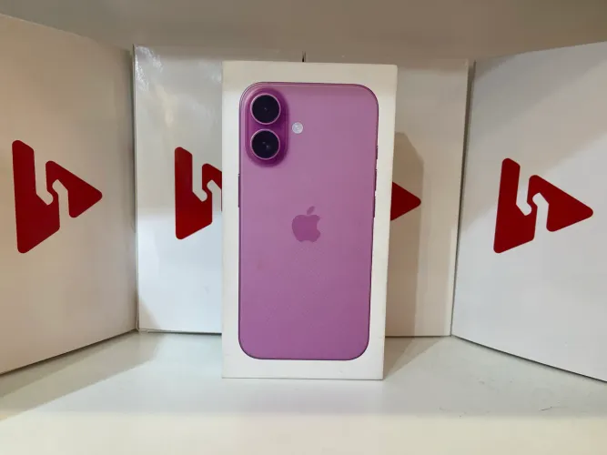 iphone 16 128giga rosa novo lacrados
