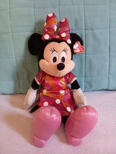 Pelúcia Minnie ty original com etiqueta