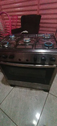 Fogão simples 5 bocas manual entrego ?