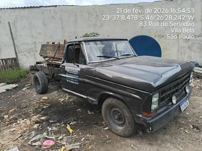 Ford F-1000 Super 3.6 / Super Serie 3.6 (álcool) 1985