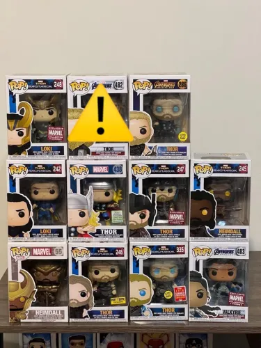 Funko Pop Thor Loki Ragnarok Vingadores Marvel - Vários Modelos