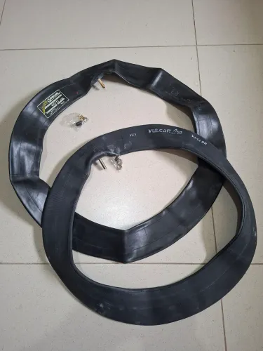 Par de Câmara de Ar Dianteira e Traseira Aro 14 e 17 biz 110 110i