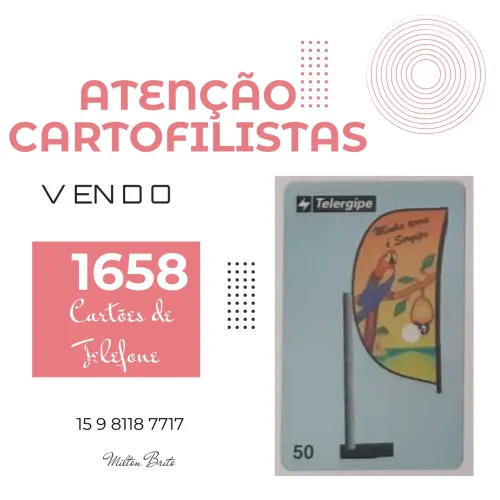 Cartofilia - 1658 cartão