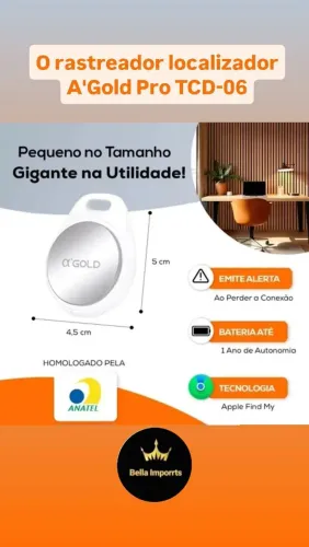rastreador localizador A'Gold TCD-06 