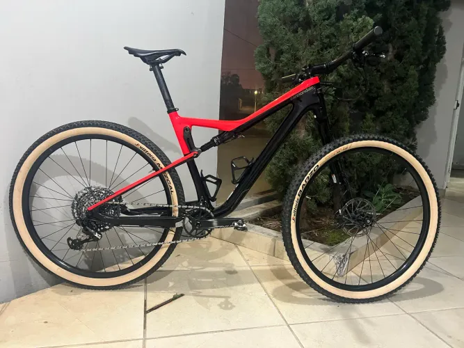 Bicicleta mtb full cannondale scalpel suspensão left ocho tamanho L