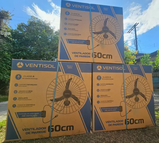  Ventilador de Parede Ventisol 60cm,(110V/220V)