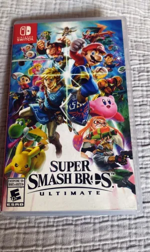 Nintendo Switch - Super Smash Bros. Ultimate - Mídia Física