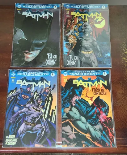 HQ Batman - Universo renascimento - Lote 18 revistas completo