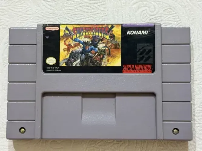 Sunset Riders Original Snes Super Nintendo cartucho r