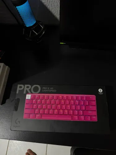 teclado gamer logitech g pro x 60% lighspeed