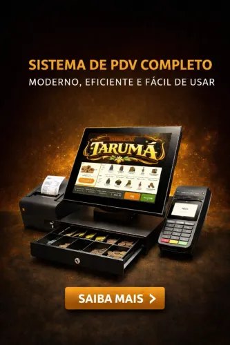SOFTWARE GESTÃO PDV - CAIXA OPERADOR
