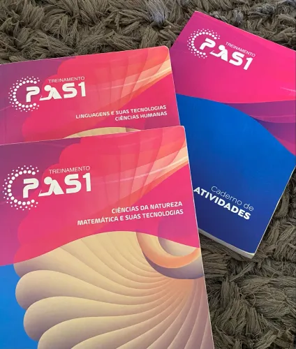 Kit de Livros Treinamento PAS 1 UnB (Pré PAS)