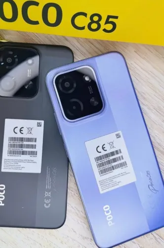 Xiaomi Poco C85 NFC 256GB Cor Roxo Lacrado -- a pronto entrega 