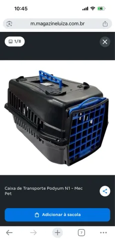 Caixa de transporte Pet 