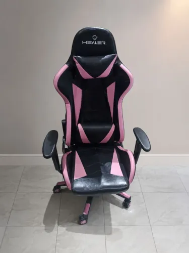 Cadeira Gamer Healder Rosa