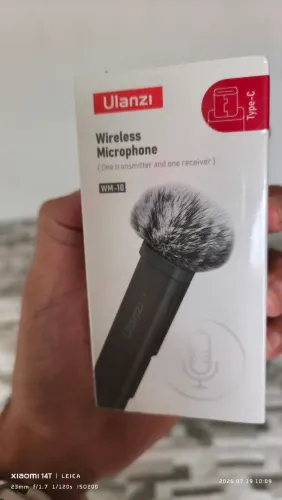 Microfone de lapela ulanzi