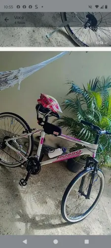 Bicicleta alumínio Shimano mosso