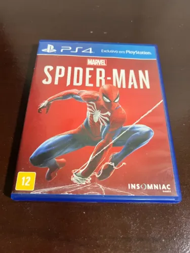 Vendo jogo do homem-aranha ps4