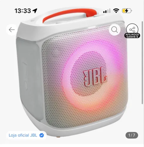 Jbl encore 2 branca 