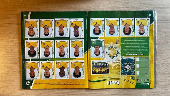 ALBUM COPA 2014 COMPLETO BRASIL